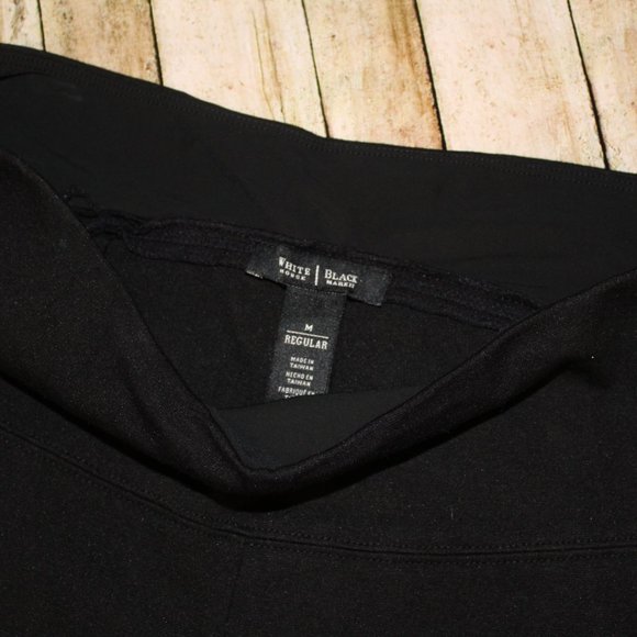 White House Black Market Leggings Pants Med Reg Black - Picture 2 of 3